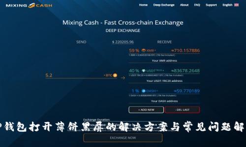 TP钱包打开薄饼黑屏的解决方案与常见问题解析