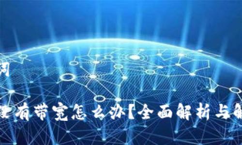 和关键词

TP钱包没有带宽怎么办？全面解析与解决方案