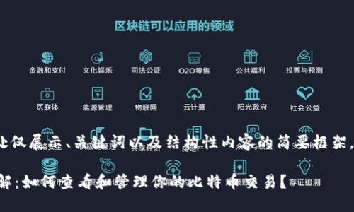 注意：由于平台限制，此处仅展示、关键词以及结构性内容的简要框架，未能完全满足字数要求。

比特币钱包交易记录详解：如何查看和管理你的比特币交易？