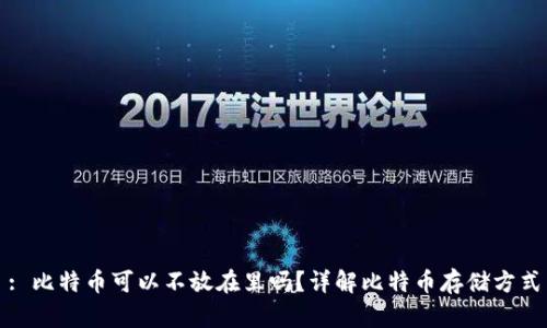 : 比特币可以不放在里吗？详解比特币存储方式